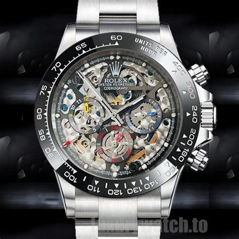 rolex watch skeleton|best skeleton automatic mechanical watches.